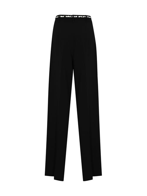 Pantalone fluido MSTCORVINO in cady con cintura MAX MARA STUDIO | 2616131015600001